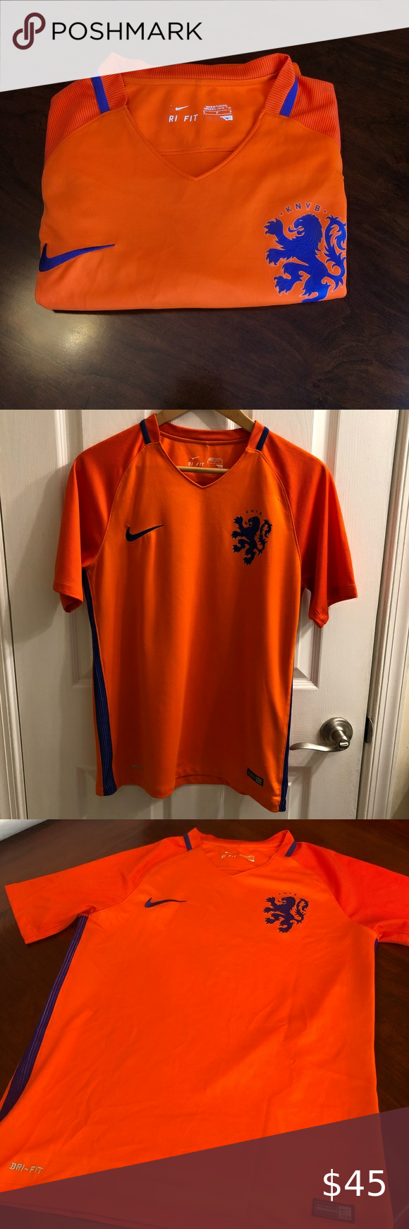 (Men’s S) Netherlands / Dutch National team jersey | Team jersey, Nike