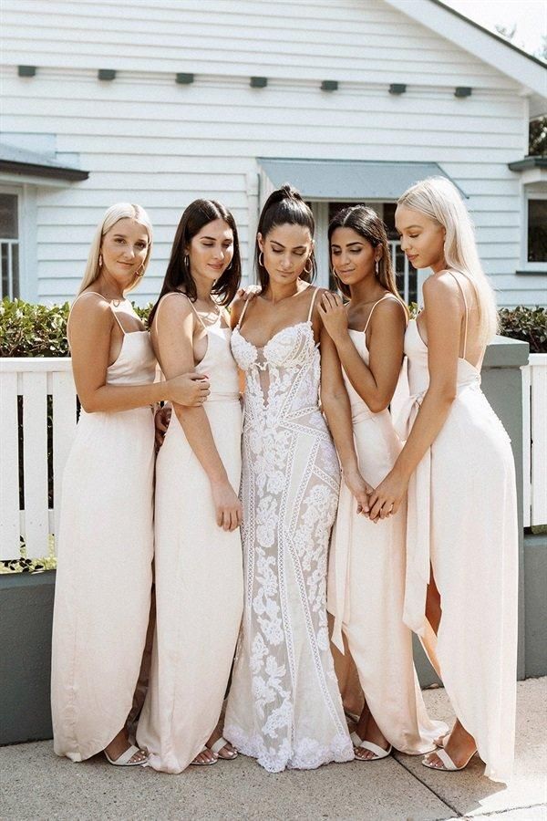 Roma Bridesmaid Dress - Blush Roma Bridesmaid Dress - Blush