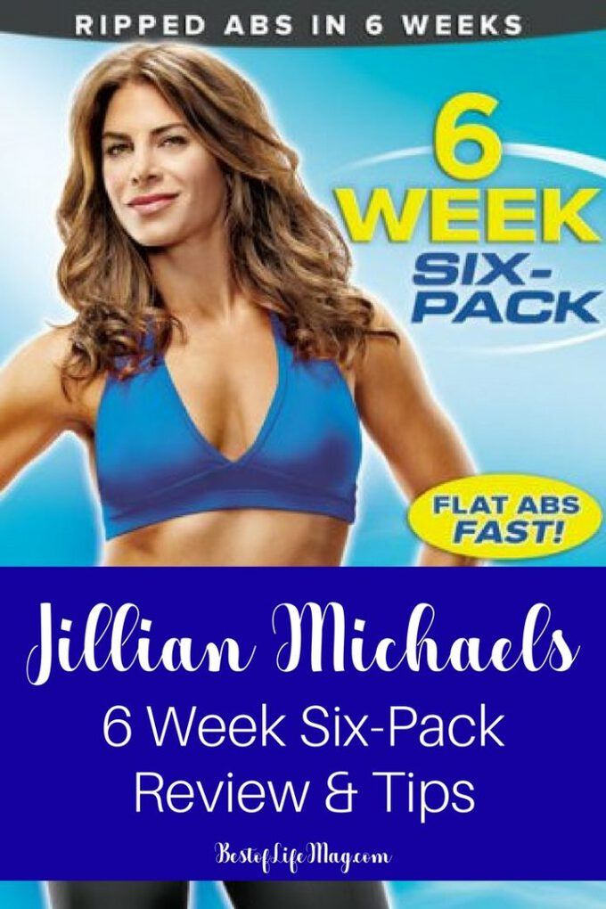 The Jillian Michaels 6 Week Six Pack system is tough, like all of her programs, but the results are...