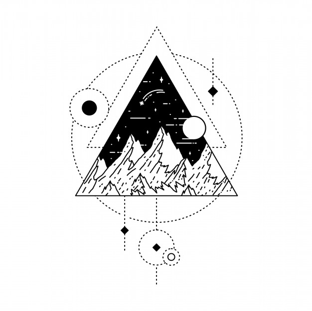 Free Free 279 Geometric Mountain Svg SVG PNG EPS DXF File