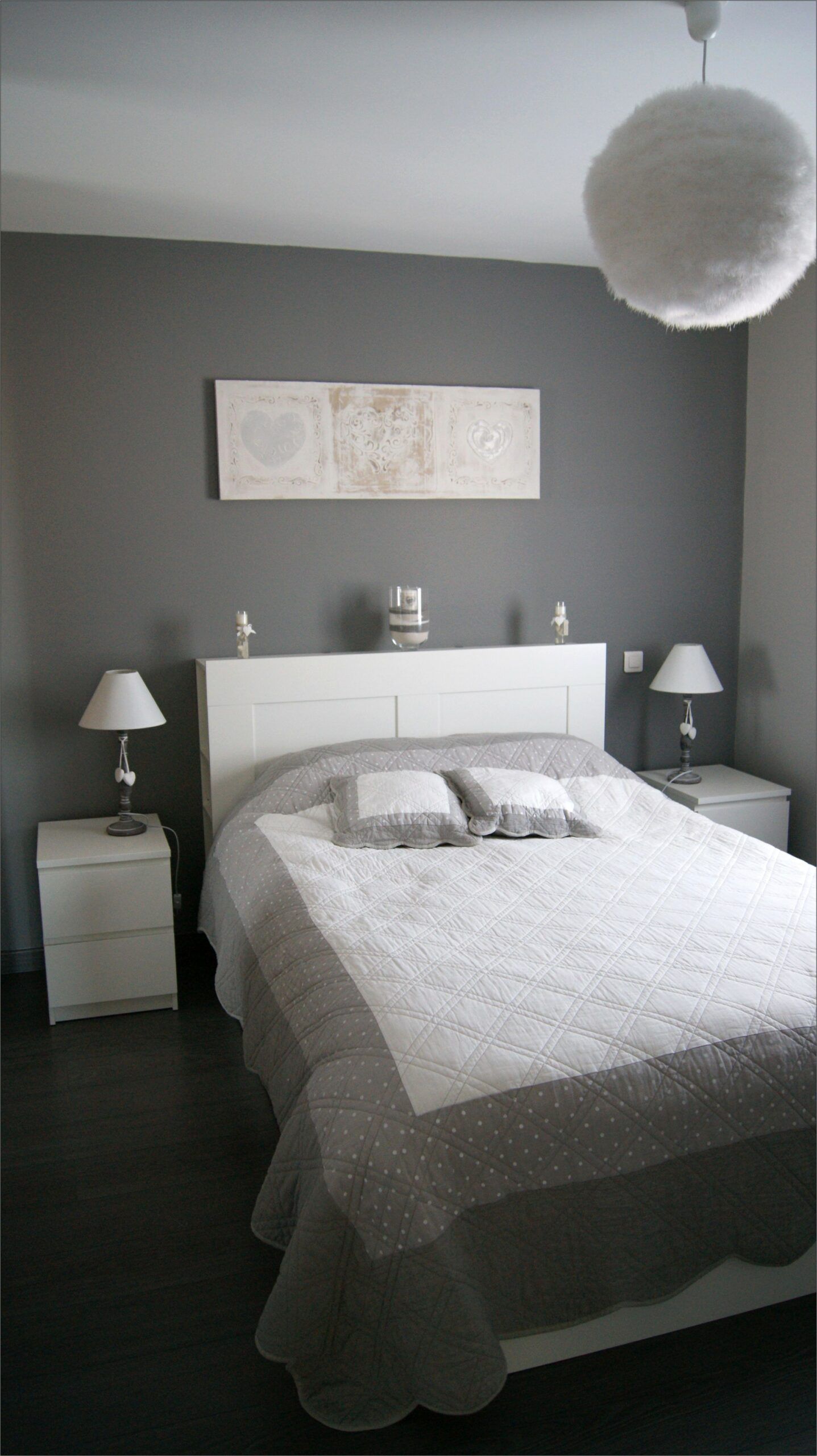 Deco Blanc Et Beige Chambre en 18 Casas con piso gris Deco Blanc Et Beige Chambre en 18 Casas con piso gris
