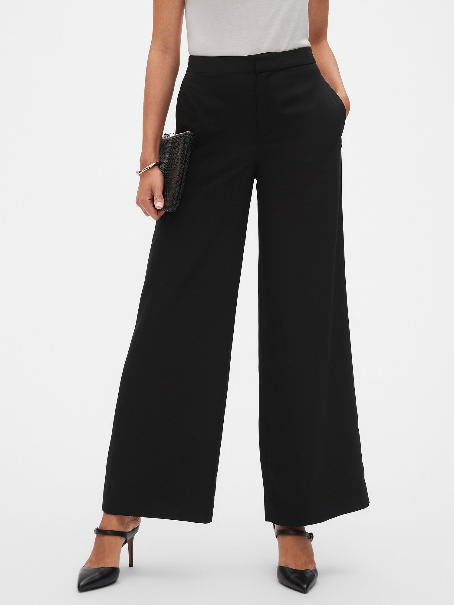 Palazzo WideLeg Pant Banana Republic Factory Pants