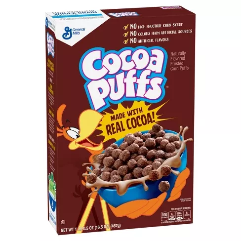 Cocoa Puffs Breakfast Cereal - 16.5oz - General Mills : Target #cinnamontoastcrunch