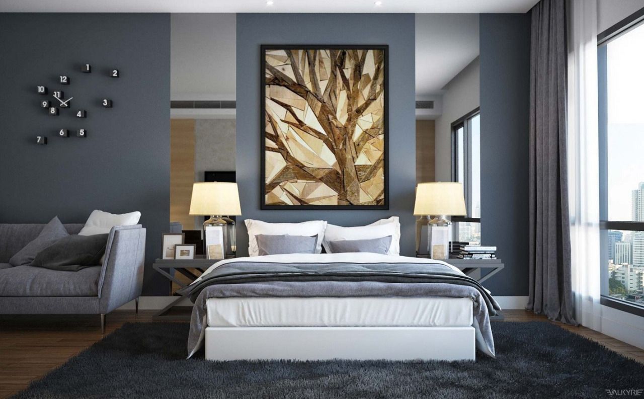10+ Best Slate Blue Living Room