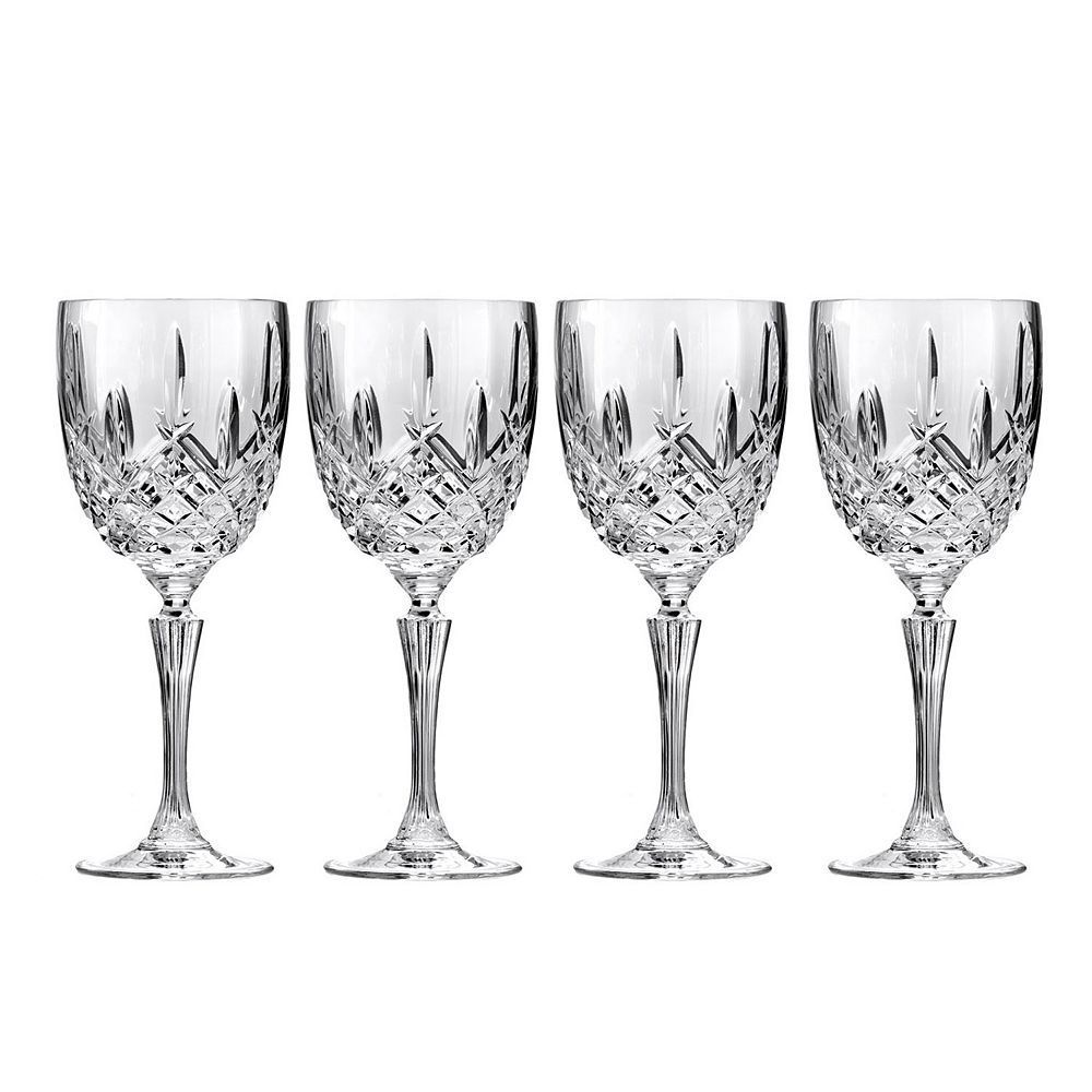 Marquis by Waterford Markham Crystal Wine Glass 12oz Set of 4 Marquis by Waterford Markham Crystal Wine Glass 12oz Set of 4