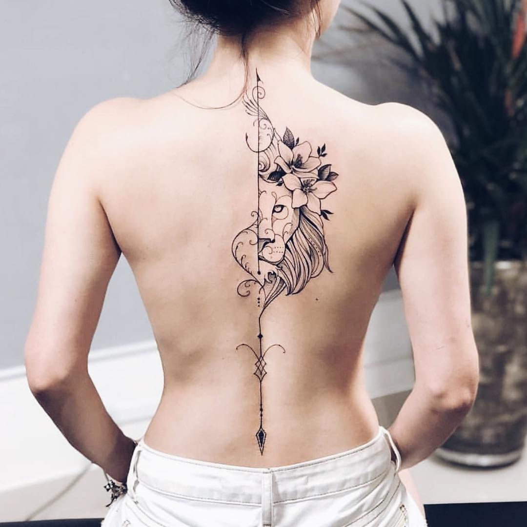 Back Tattoo Spine Tattoos For Women Girl Back Tattoos Elegant