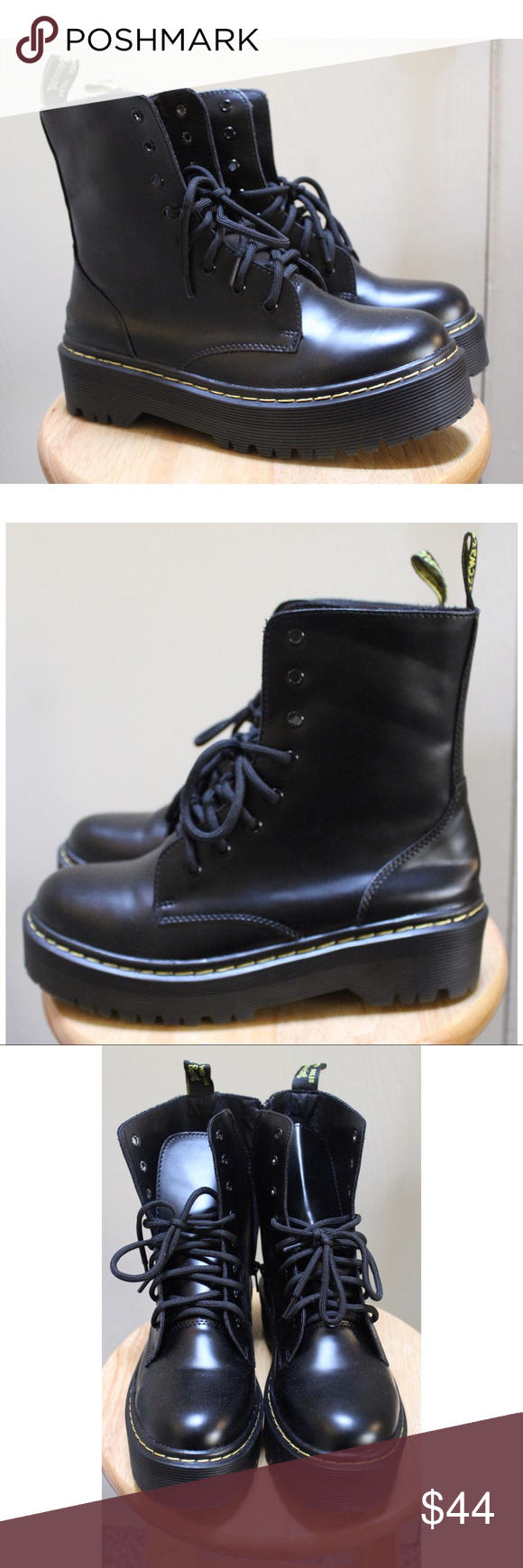 AliExpress Doc Marten Jadon in black | Doc martens, Moto boots, Dress shoes men