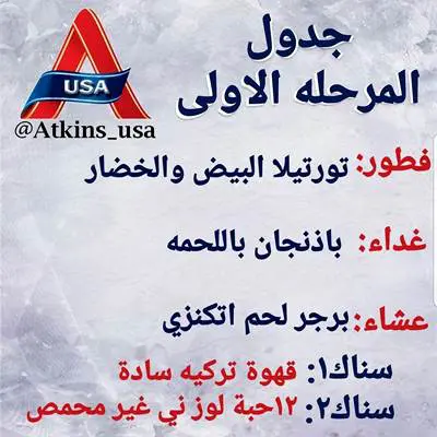 افضل جدولين دايت لرجيم اتكنز مع الصور والتفاصيل الكاملة Atkins Diet Recipes Atkins Diet Diet Meal Plans