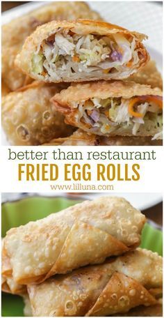 BEST Homemade Egg Rolls | Lil' Luna BEST Homemade Egg Rolls | Lil' Luna