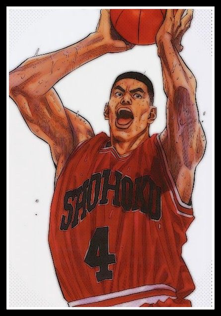 Akagi Takenori Mate Slam, Estrellado, Baloncesto, Anime