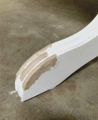 chewed wood repair table chipped dog quickly learn