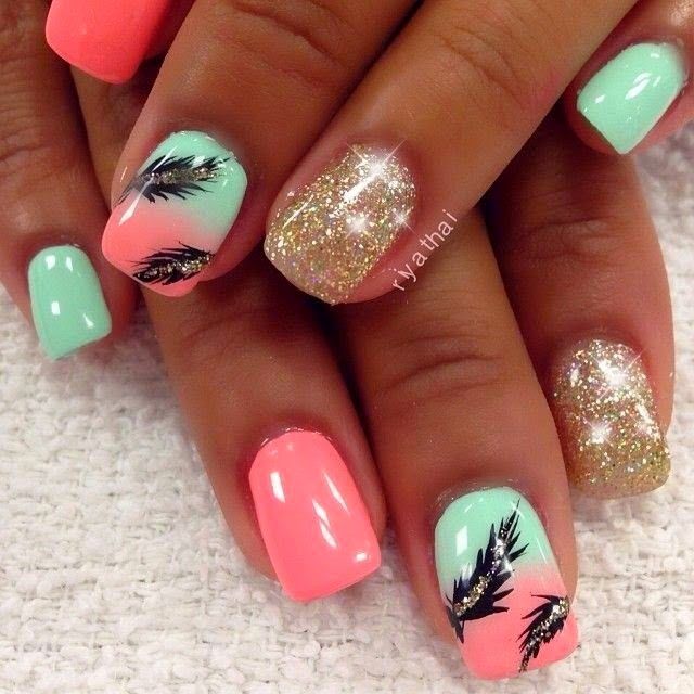 trendy nail art ideas for summer 2015 nail designs pinterest
