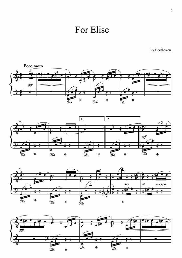check it out noty pinterest fur and composition beethoven s famous works
