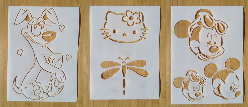 hello kitty wall stencil