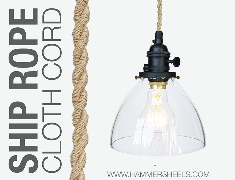 Rustic Pendant Light With Nautical Ship Rope Cord And Hand Rustic Pendant Light With Nautical Ship Rope Cord And Hand