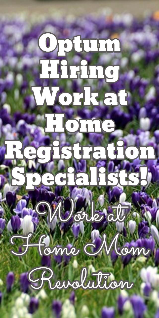 Optum Hiring Work at Home Registration Intake Specialists Work at