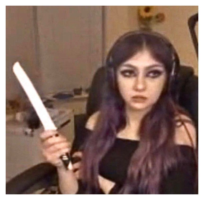 girl with knife meme girl with knife meme