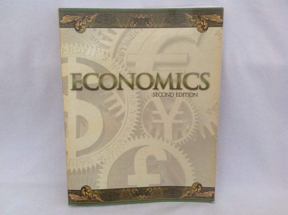 Bob Jones Economics Student Bk 2nd Ed Homeschool School Bju