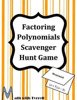 Selective image regarding factoring polynomials games printable Punchy image regarding factoring polynomials games printable