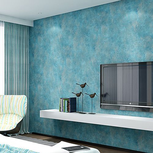 Category:Wallpaper; Recommended for:Bedroom,Living Room; Style:Vintage,Classic; Material:Non-woven fabric; Pattern:Cycle Color,Solid Color; Hanging method:Adhesive required; Shipping Weight:1.0; Listing Date:09/01/2021; Size:531000 Wall Painting Living Room, Living Room Wall Color, Bedroom Wall Paint, Bedroom Wall Colors, Living Room Tv, Yellow Bedroom, Living Room Wall Stickers, Simple Wall Painting Ideas Living Rooms, Bedroom Wall Texture