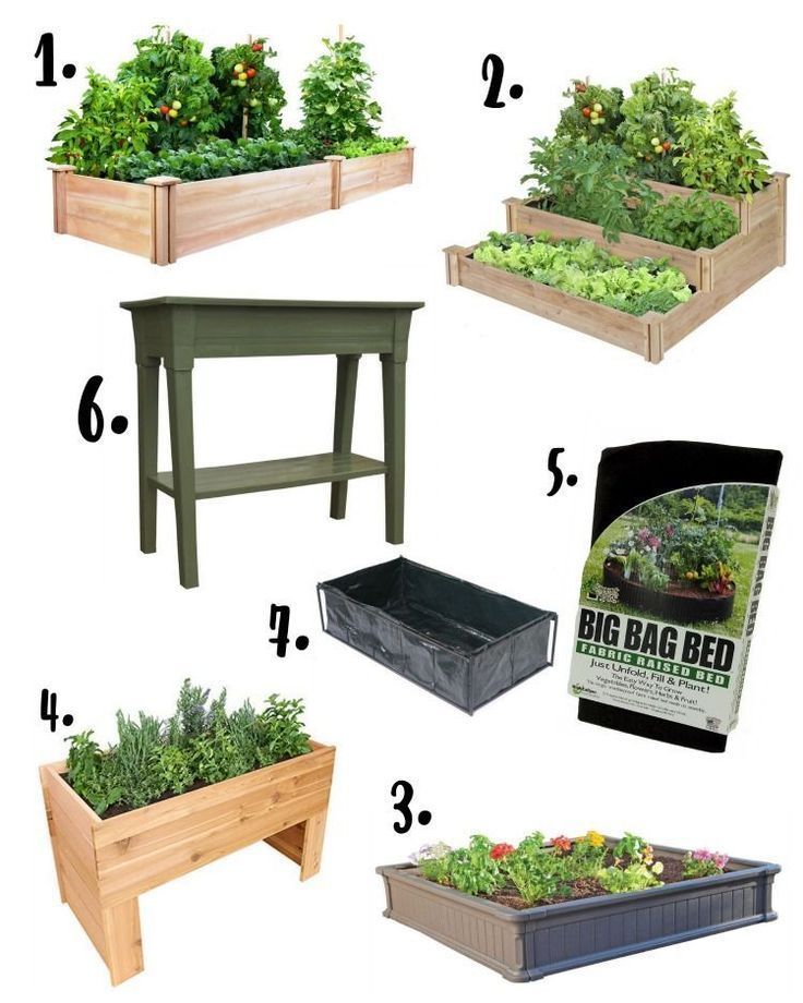 elevated garden bed planting plans