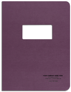 punch bind cover with window turn loose papers into professional