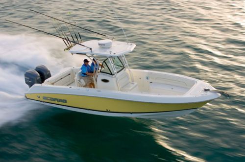 Wellcraft 30 Tournament Center Console With Yellow Hull Center