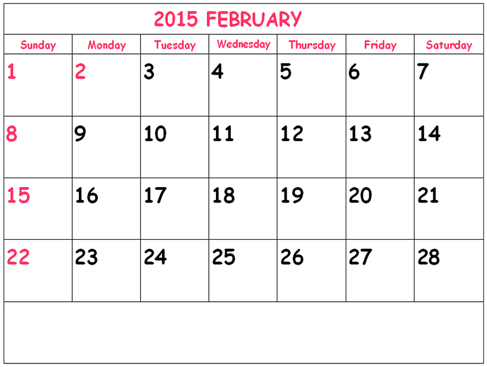 free printable calendar february free printable calendar free printable calendars february 2015