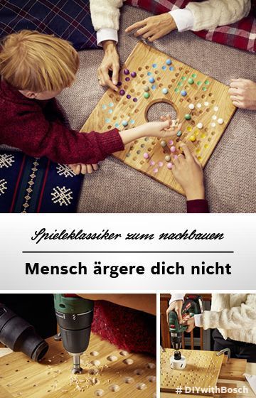 Spieleklassiker zum nachbauen #weihnachtenholz „Mensch ärgere dich nicht“ i...