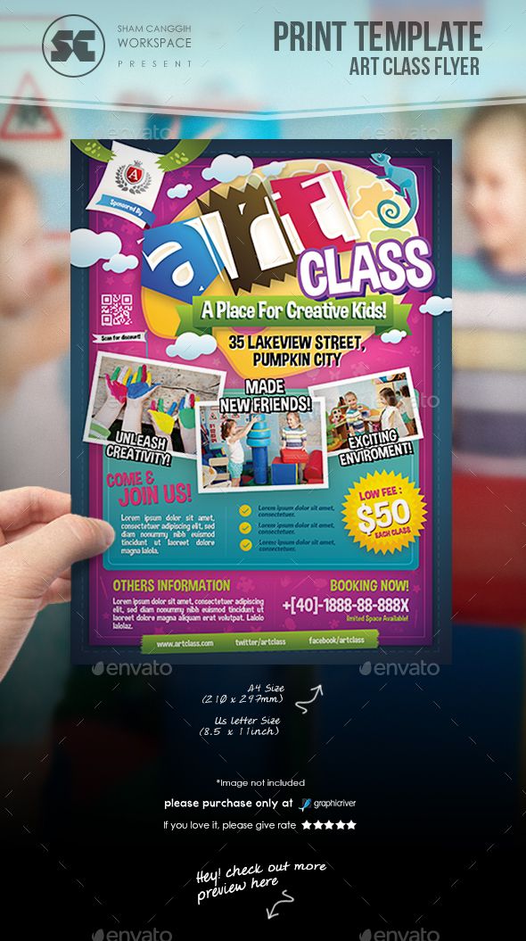 art class flyer flyer template template and logos flyers for art events