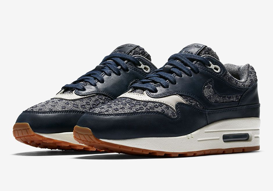 nike air max 1 leather premium heren nike air max 1 leather premium heren
