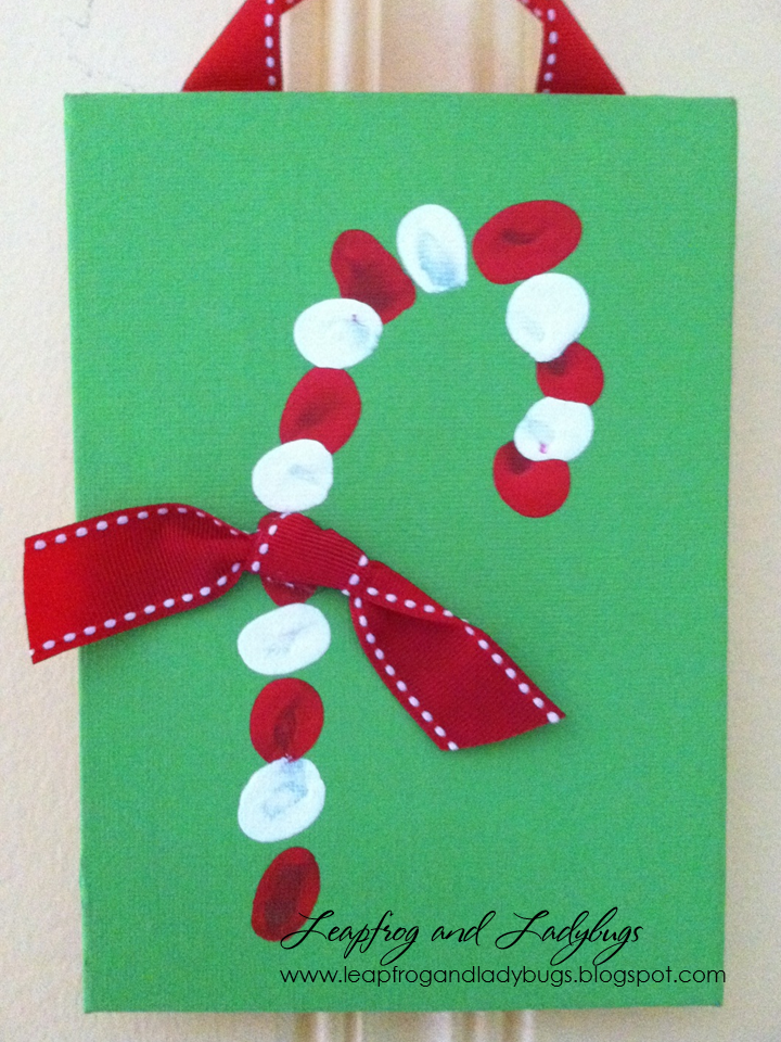 Marvelous Arts And Crafts Ideas For Christmas Gifts Part - 4: Candy Cane Christmas Crafts For Kids, Christmas Craft Ideas For Kids! Creative Fingerprint Craft Ideas For Christ