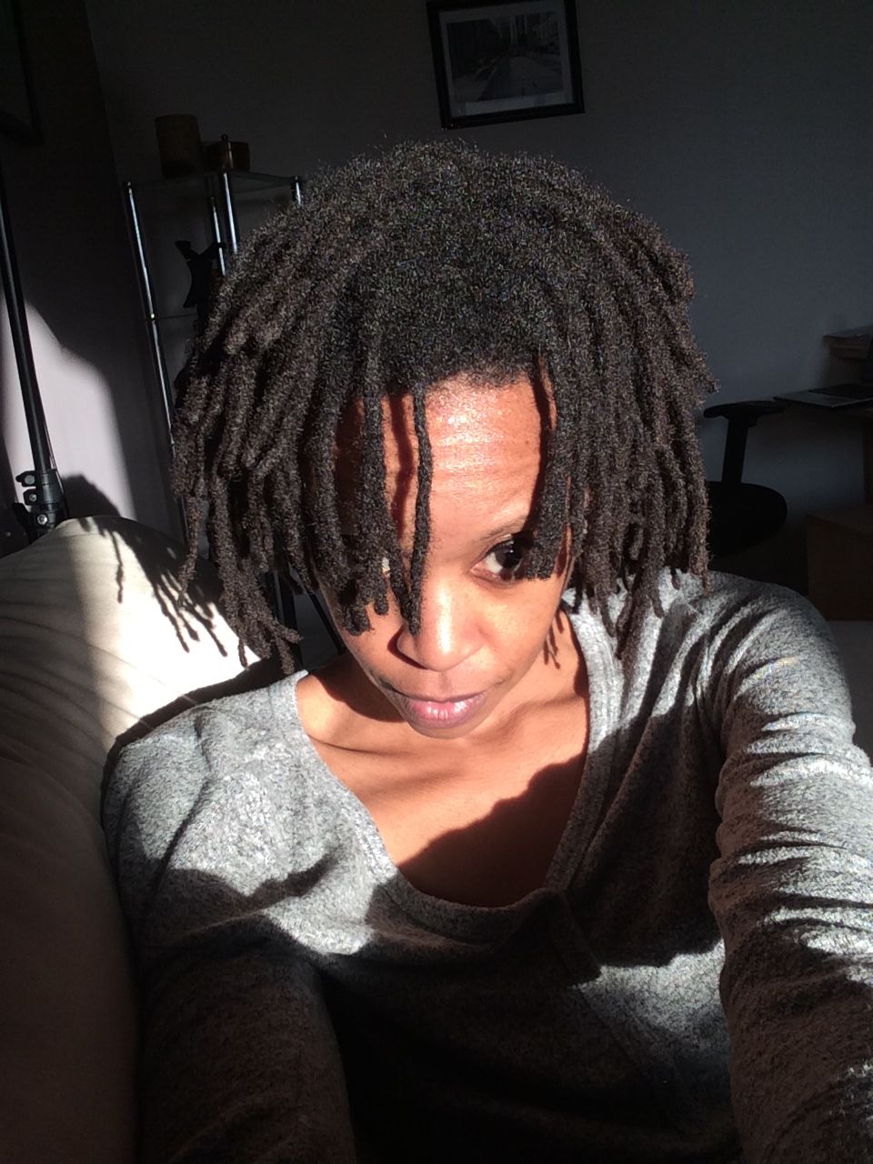 Pin by Carbon Sistah on Locs | Short locs hairstyles, Natural hair