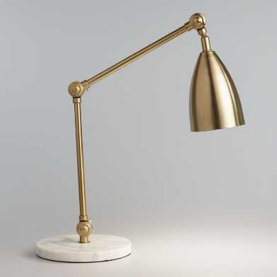 Gold Desk Lamp Gold Desk Lamp, Copper Desk Lamp Dunelm