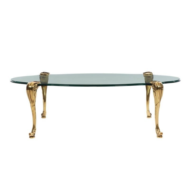 Glass Coffee Table With Ornamental Saber Legs Midcentury Modern Low Tables - Ornamental Coffee Table Legs Glass Coffee Table With Ornamental Saber Legs Midcentury Modern Low Tables - Ornamental Coffee Table Legs
