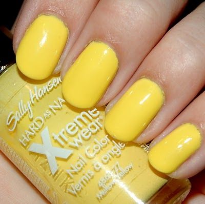 Sally Hansen Hard As Nails Xtreme Wear Mellow Yellow Just Got Sally Hansen Hard As Nails Xtreme Wear Mellow Yellow Just Got This Color And I Love It