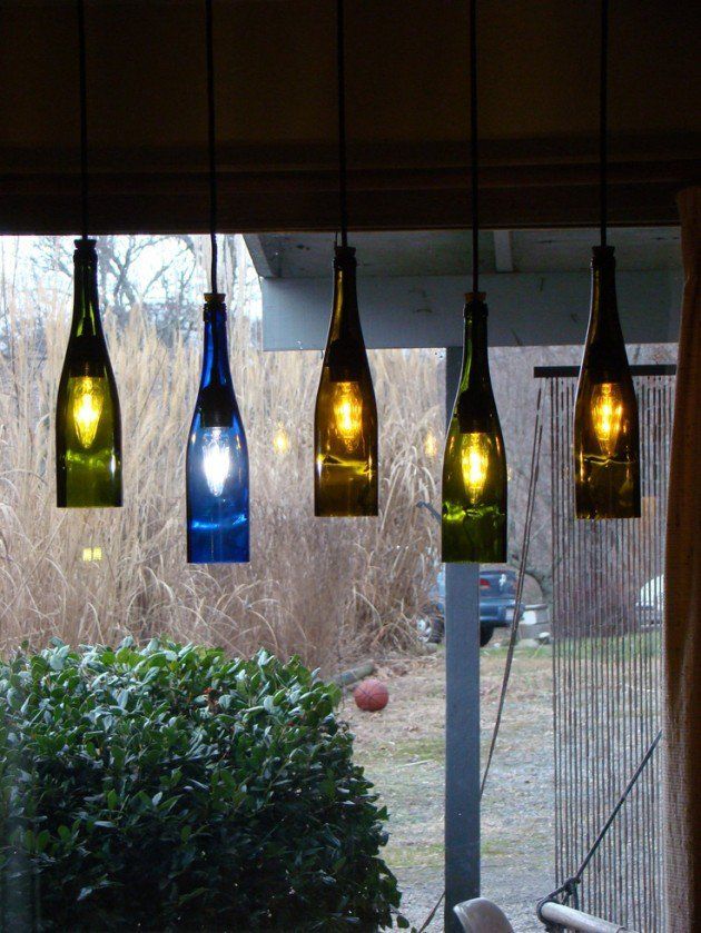 19 Inexpensive Creative Diy Wine Bottle Lighting Ideas Botella 19 Inexpensive Creative Diy Wine Bottle Lighting Ideas