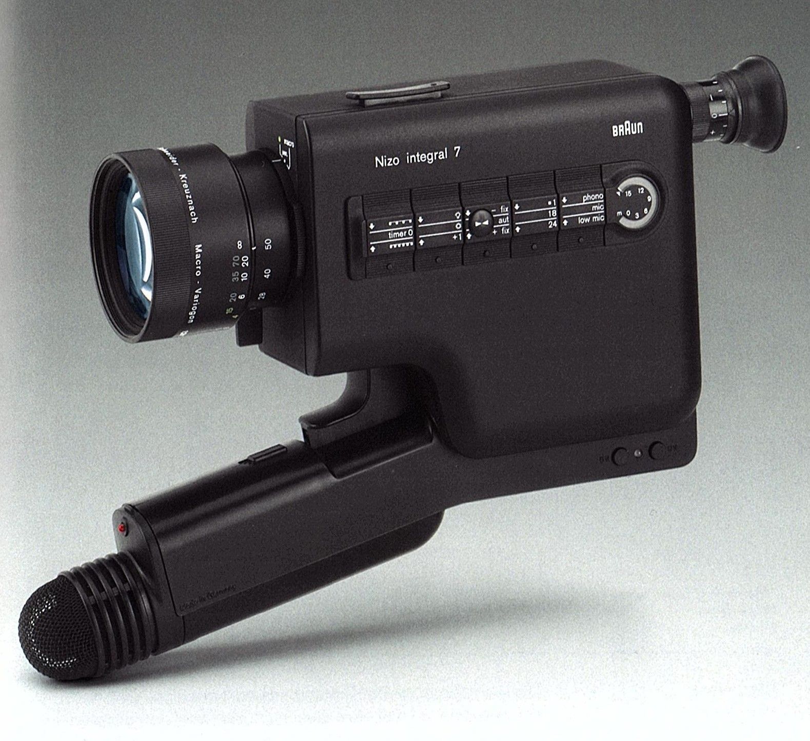 Nizo Filmkamera Integral 7 1979 Design Peter Schneider