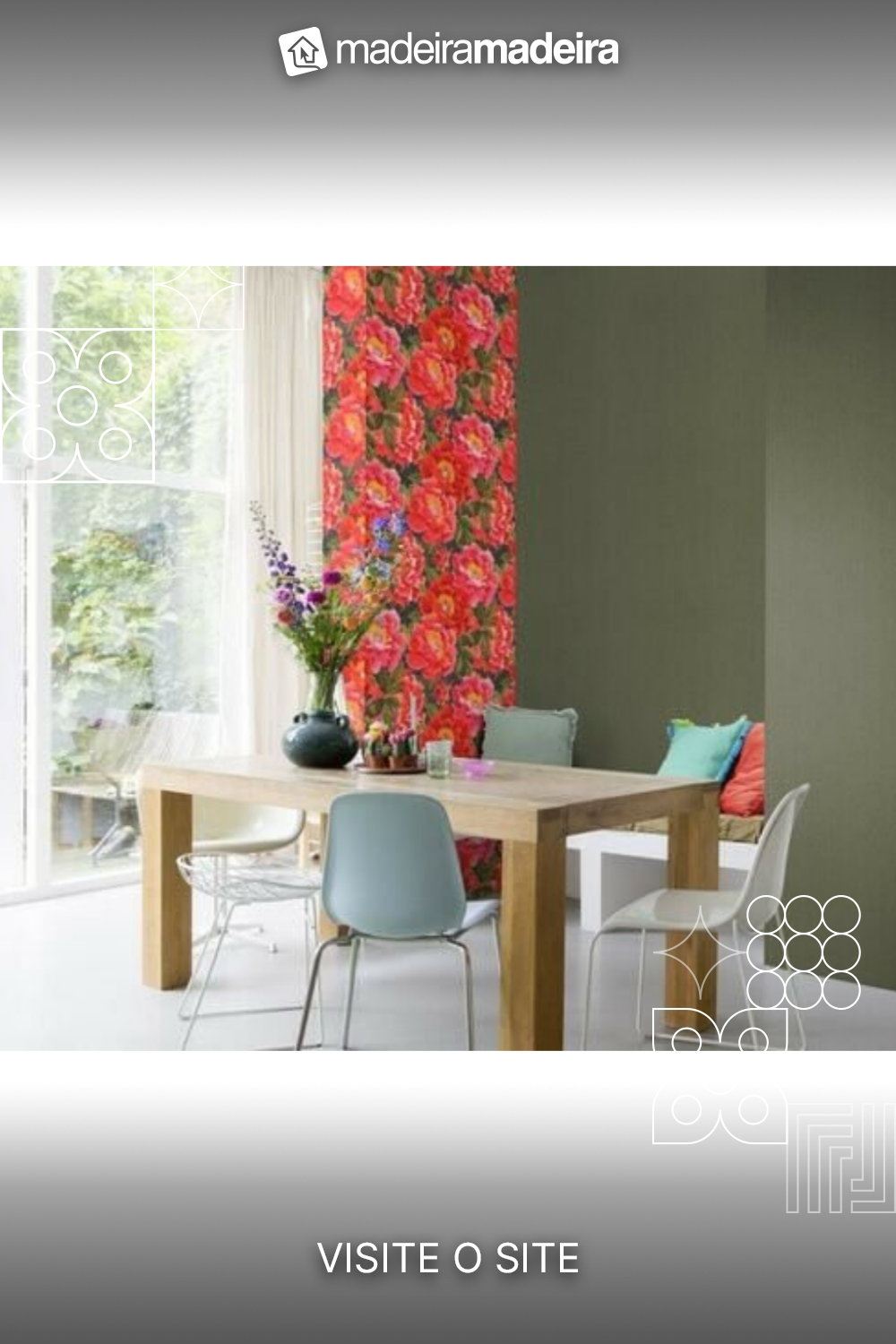 Ei, sabia que na MadeiraMadeira você pode comprar pelo Whatsapp? Mande uma mensagem que nossos consultores vão te ajudar na compra :) Dining Chairs, Furniture, Home Decor, Products, Rolo, Decorating Ideas, Wall Papers, Environment, Colors