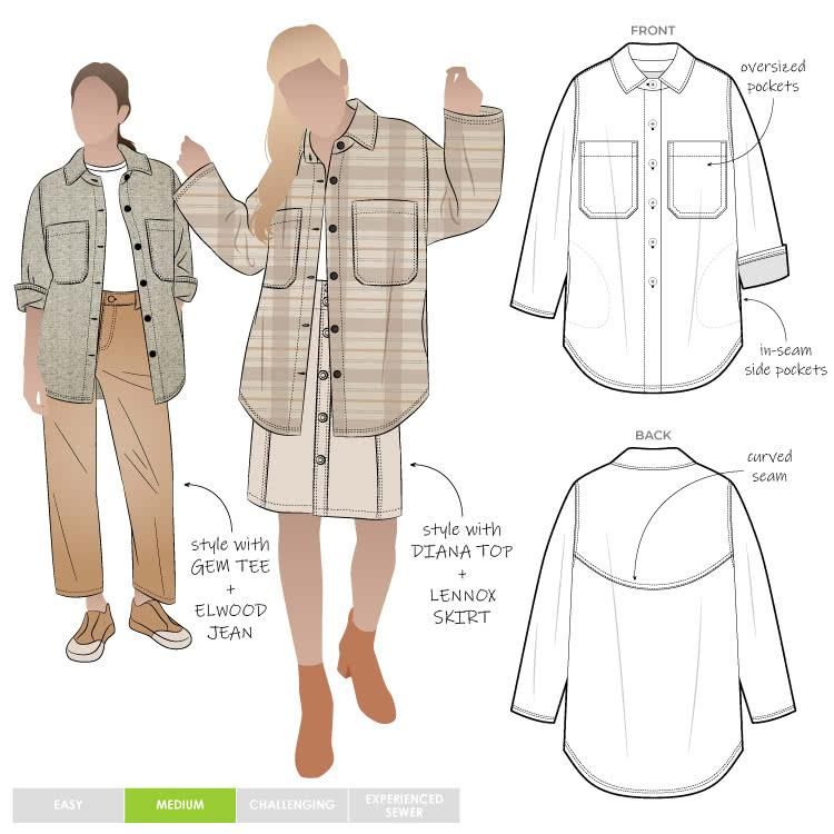 Style Arc - Logan Shacket - Various - 18-30