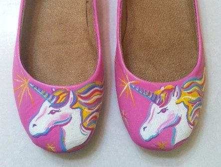 unicorn dress and shoes