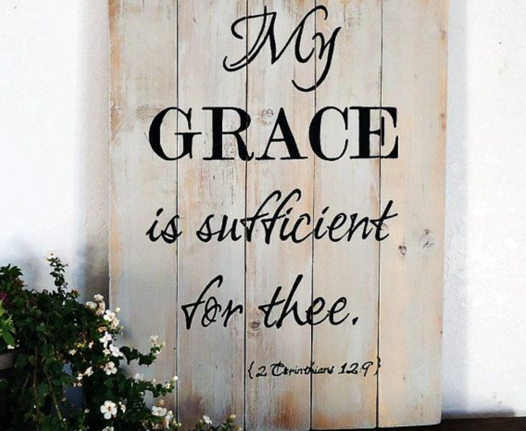 My Grace Is Sufficient For Thee In The Moment Pallet Signs Wood my-grace-is-sufficient-for-thee-in-the-moment-pallet-signs-wood