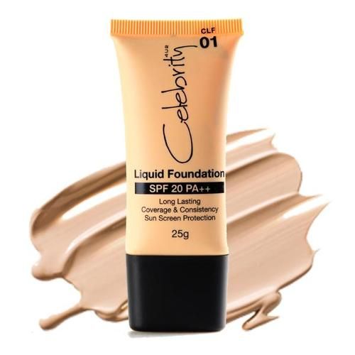 4 U 2 Cosmetics Celebrity Liquid Foundation Spf20 Pa Clf 01 Liquid Foundation Foundation Cosmetics