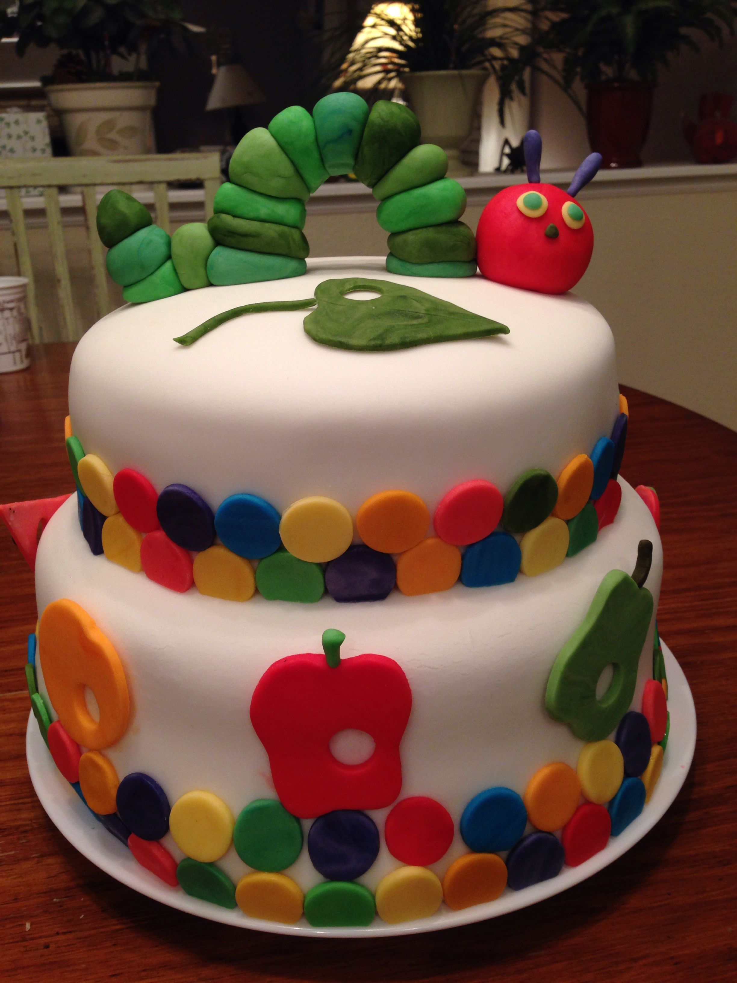 Very hungry caterpillar cake Bruco