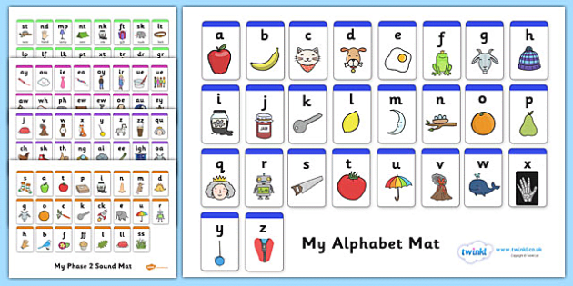 Phase 2 3 Mat With High Frequency Words Phonics Sounds Phonics Words Phonics