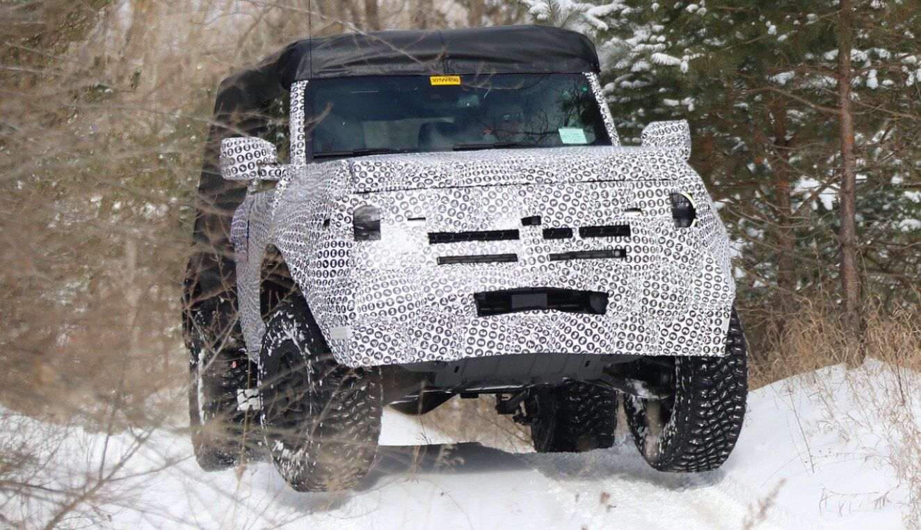 2021 Ford Bronco TwoDoor Prototype Looks Like An OffRoad