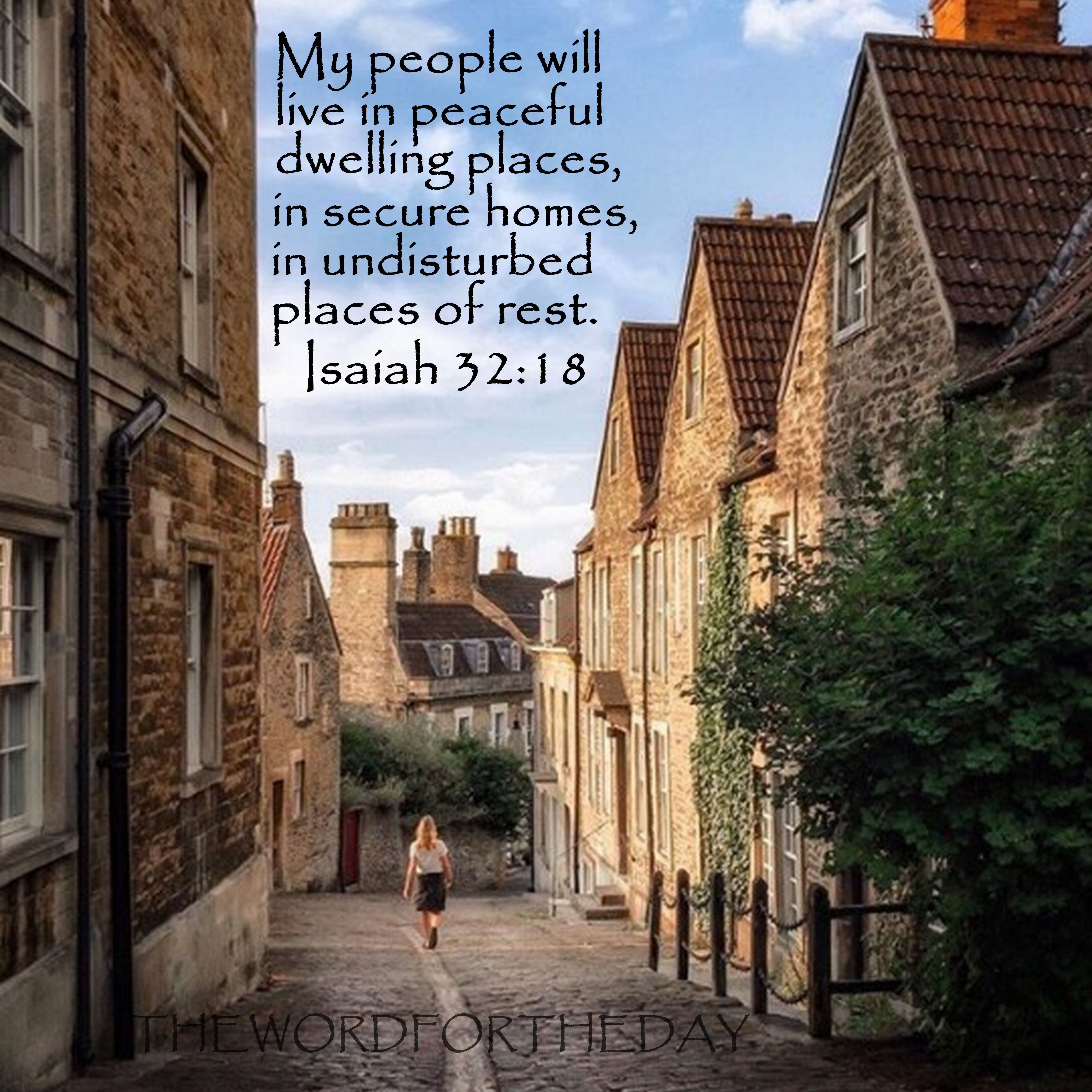 Isaiah 32 18 bible Verse christian Quotes homes Somerset Cottage Bath Isaiah 32 18 bible Verse christian Quotes homes Somerset Cottage Bath