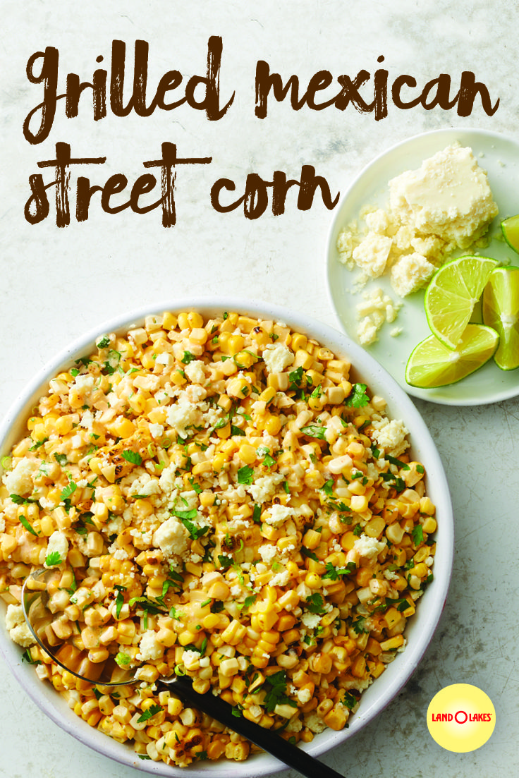 Grilled Mexican Street Corn #mexicanstreetcorn