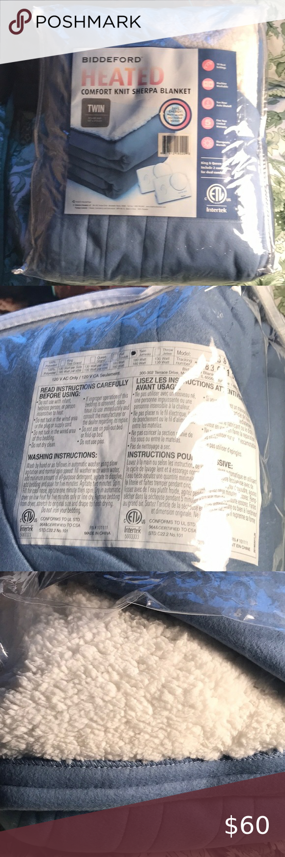 Biddeford Heating Blanket Manual