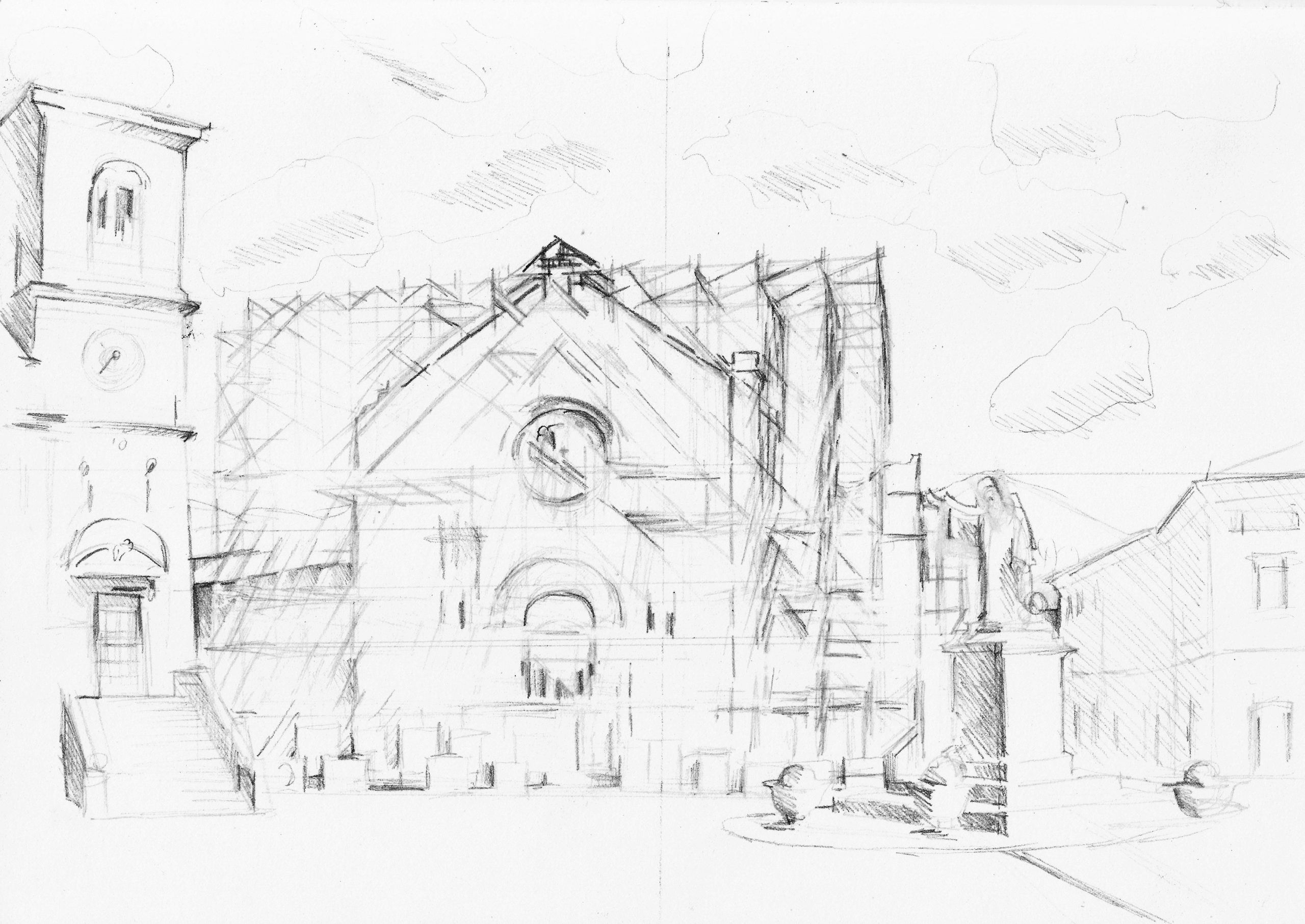 Benedict Of Nursia Basilica Pulpitum Michelle Arnold Paine benedict-of-nursia-basilica-pulpitum-michelle-arnold-paine